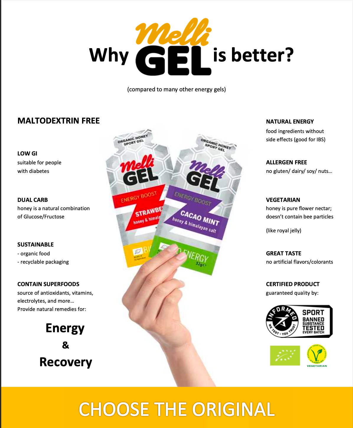 Why MelliGEL is Better Than Other Energy Gels ?